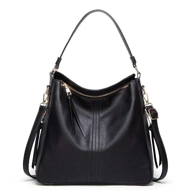 Bolso de Cuero Cruzado